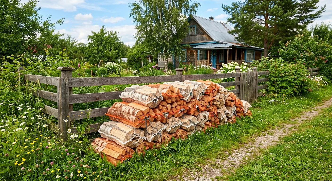 Дрова для дачи в Тупикове